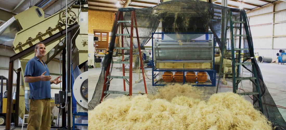 A New Breed of Fiber Mill BastCore Hemp Processing Fibershed