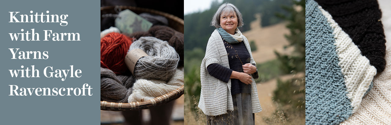 Knitting with Farm Yarns with Gayle Ravenscroft