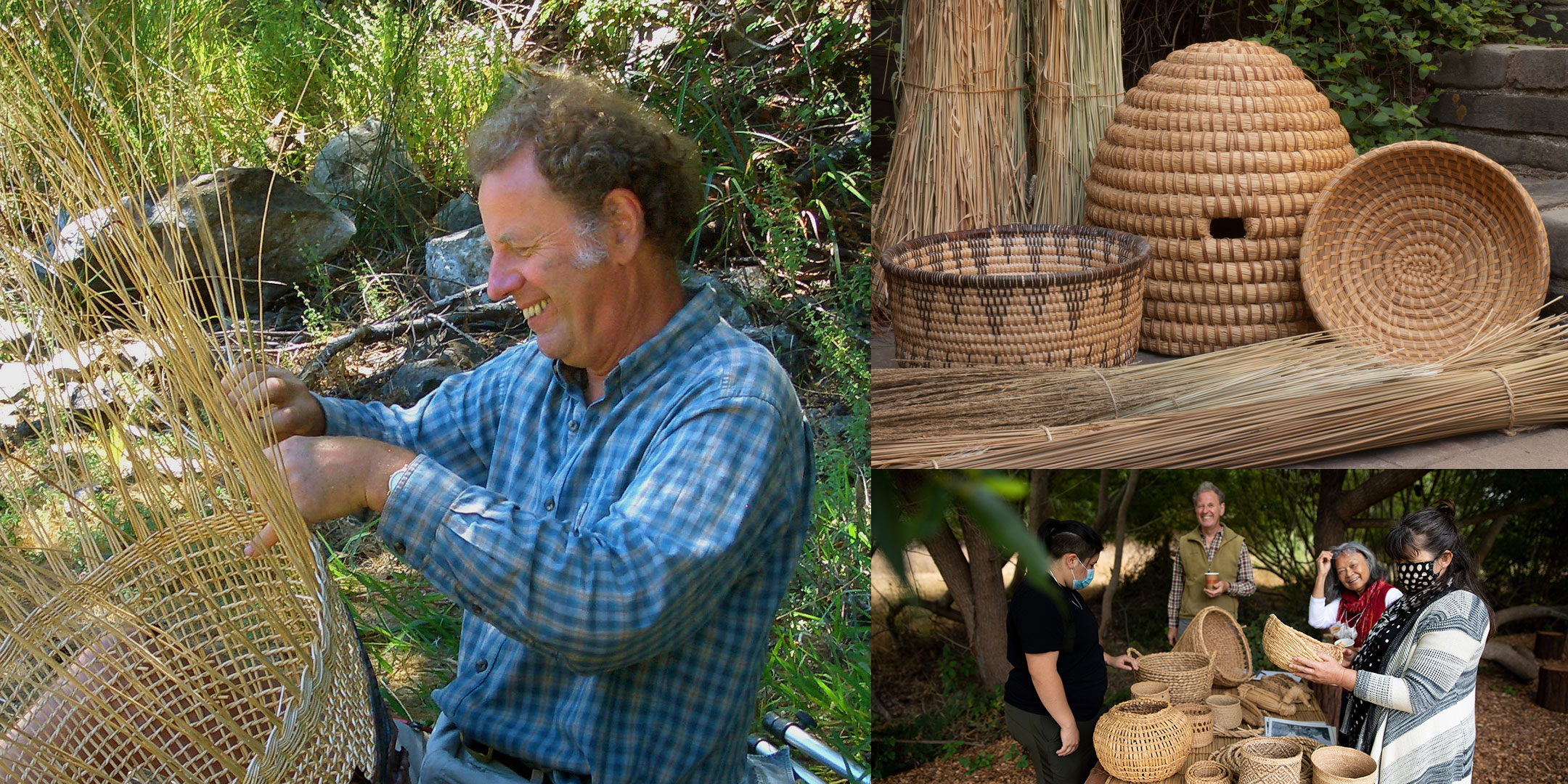 Making a Coiled Straw Basket with Charlie Kennard