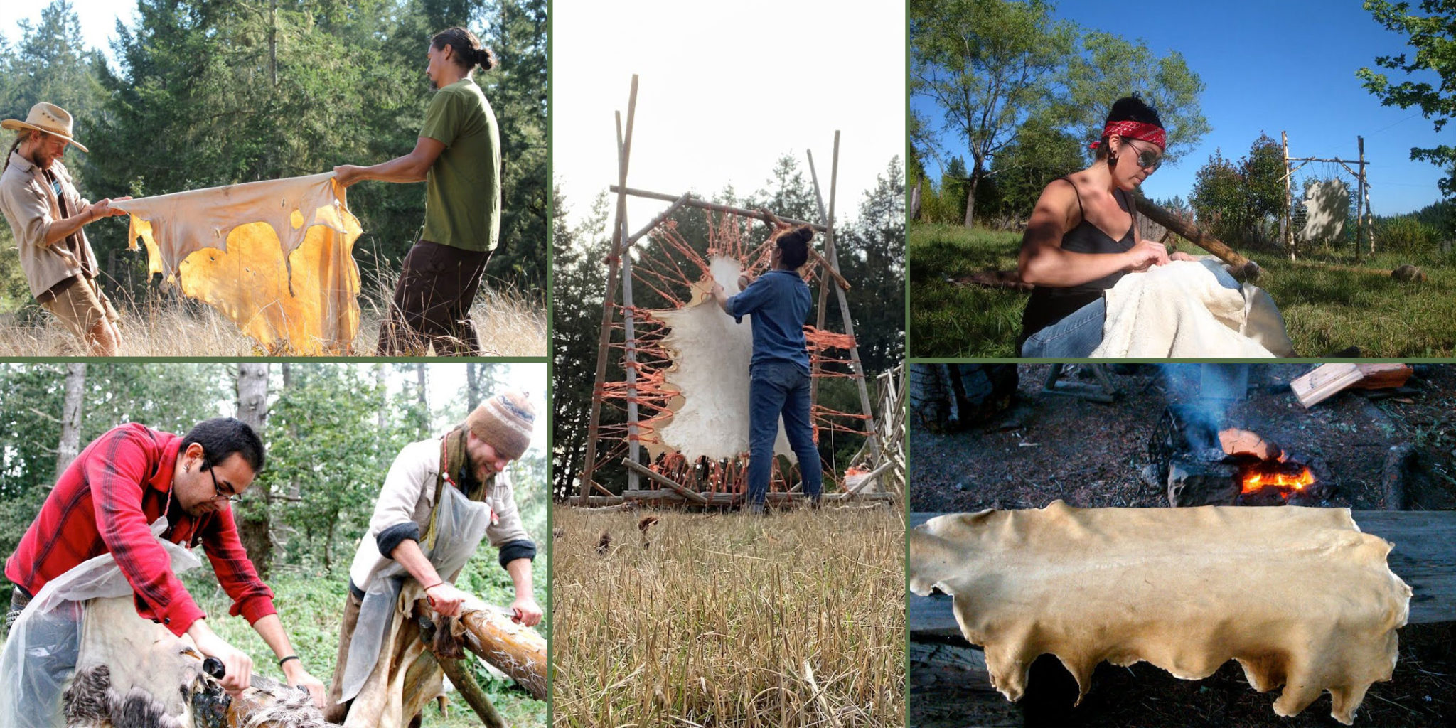 Buckskin Brain Tanning Process — Traditional California Native Regalia ...