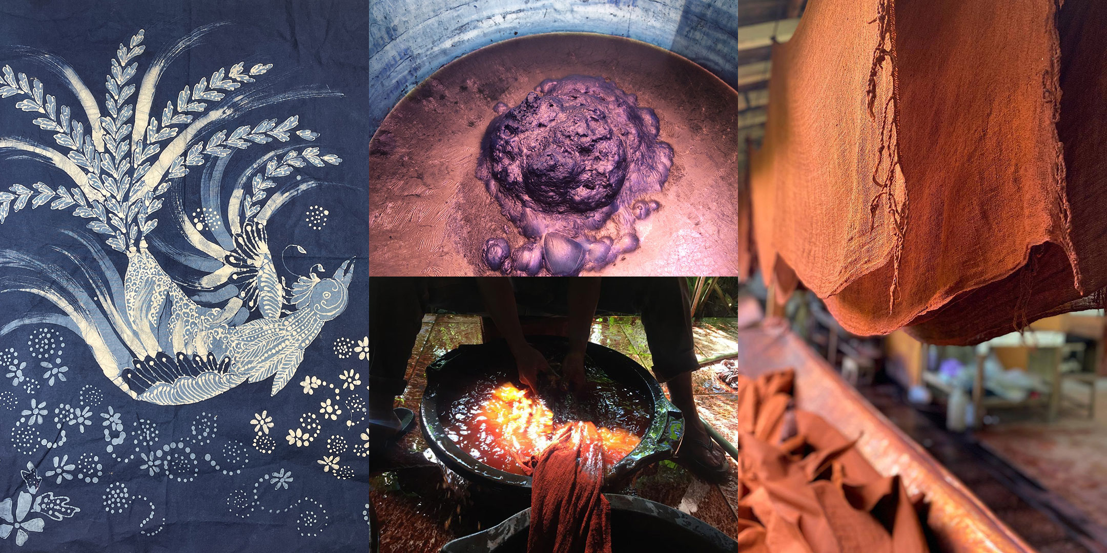 Indigo and Ceriops Natural Dyes with Agus Ismoyo and Nia Fliam